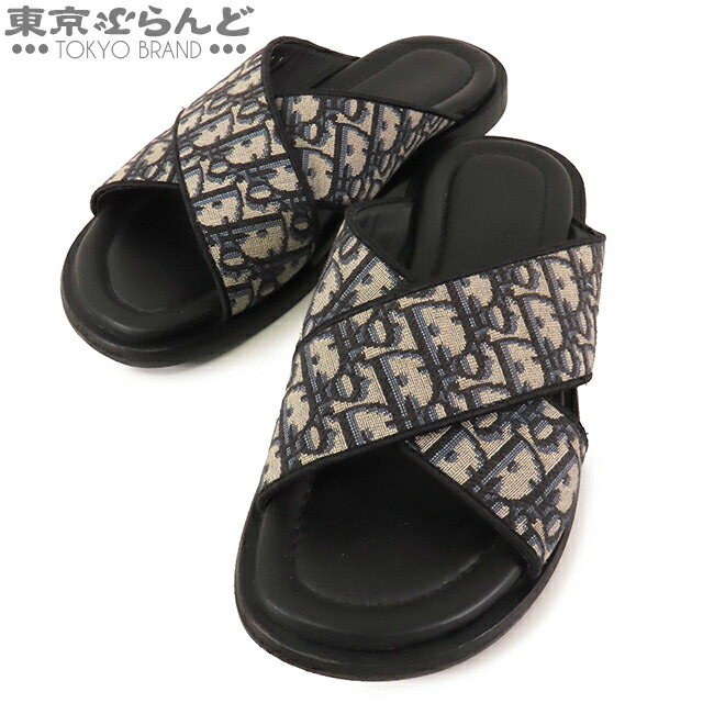 楽天市場】【中古】美品 ディオールオム ビーチサンダル shawn