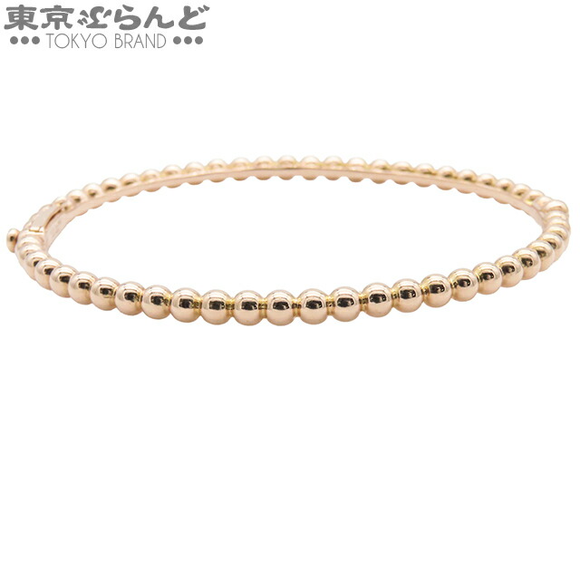 【5%クーポン♪4.14～4.27】【中古】【返品可】ヴァンクリーフ＆アーペル ペルレ ゴールドパール ブレスレット VCARO7A700 ピンクゴールド K18PG ミディアムモデル バングル 現行品 M レディース 仕上済 [送料無料]【ポイント5倍●4.14～4.27】 101806957