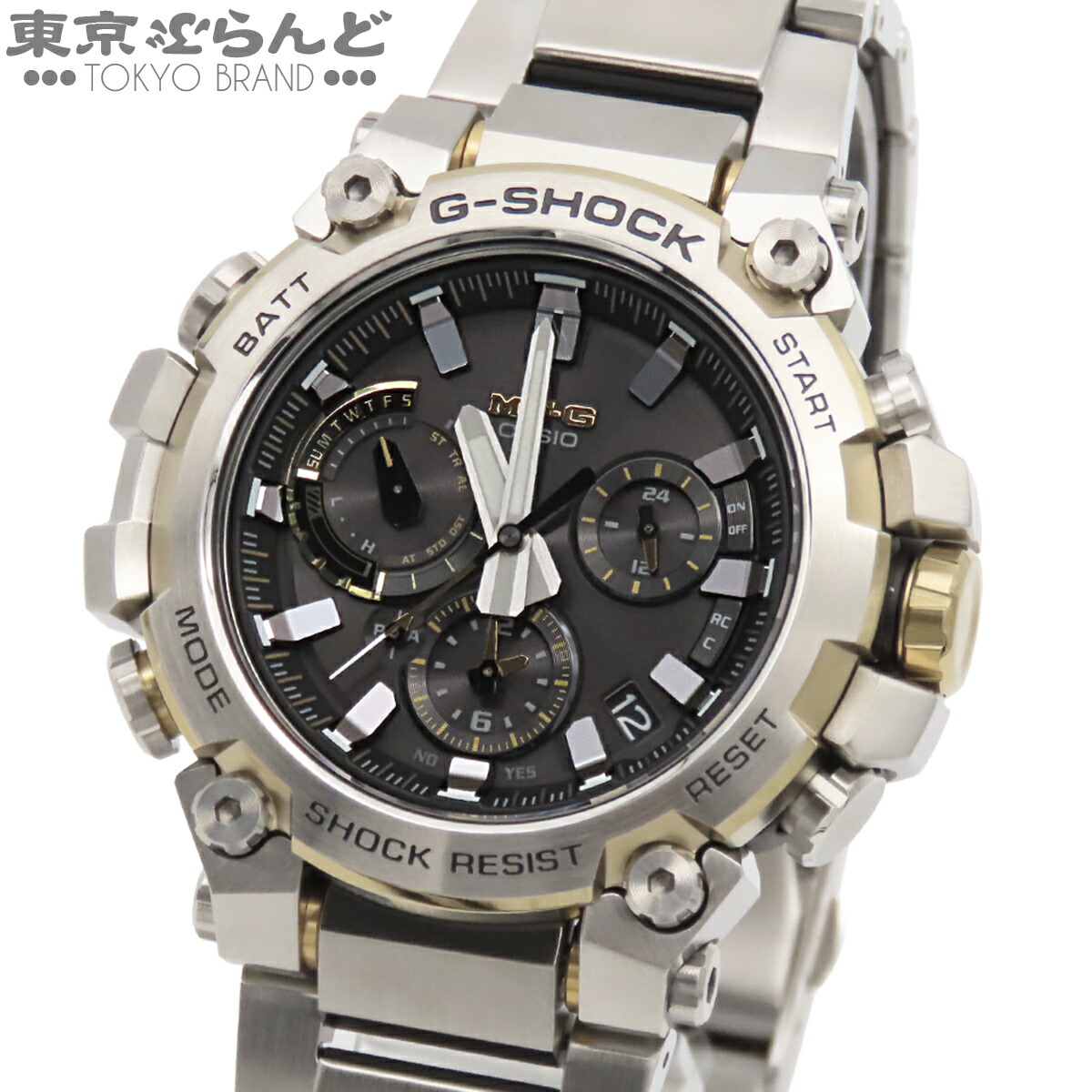 【5%クーポン券♪5.30～6.11 1:59】【中古】【返品可】カシオ CASIO G-SHOCK Gぼうぜん自失 メンズ ウオッチ ソーラー電磁波 炭素 SS MTG-B3000続きもの 箱 御墨付き付 黒いこと MTG-B3000D-1A9JF 見せびらかす未当て嵌める [貨物輸送無料]【尖んがり5倍●5.30～6.11 1:59】 101851760