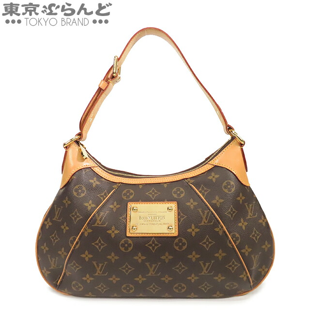 【5%クーポン♪4.6 20時～4.11】【中古】【返品可】【超オススメアイテム！ψ】ルイヴィトン テムズ GM レディース ショルダーバッグ モノグラムキャンバス ブラウン M56383 [送料無料]【ポイント2倍●4.6 20時～4.11】pdw 101815062