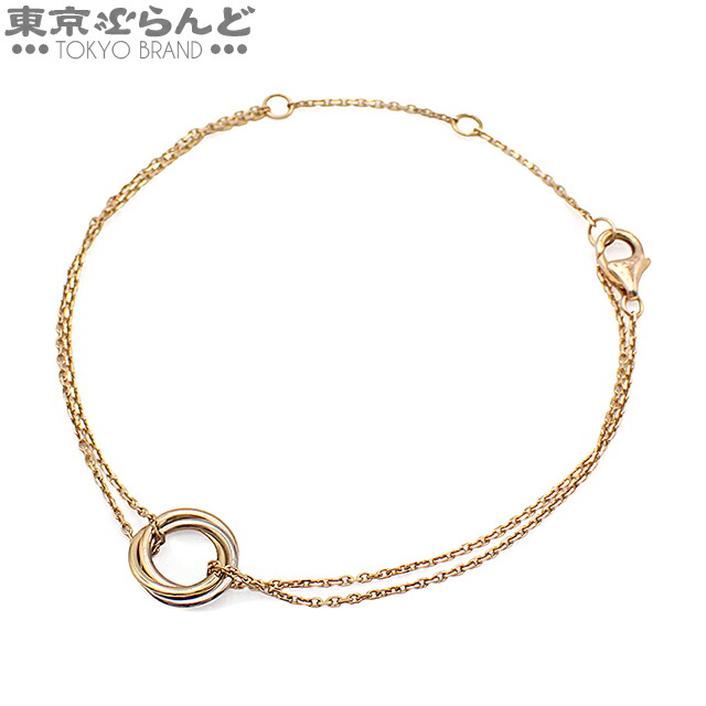 楽天市場】Cartier カルティエ トリニティ コードブレスレット K18
