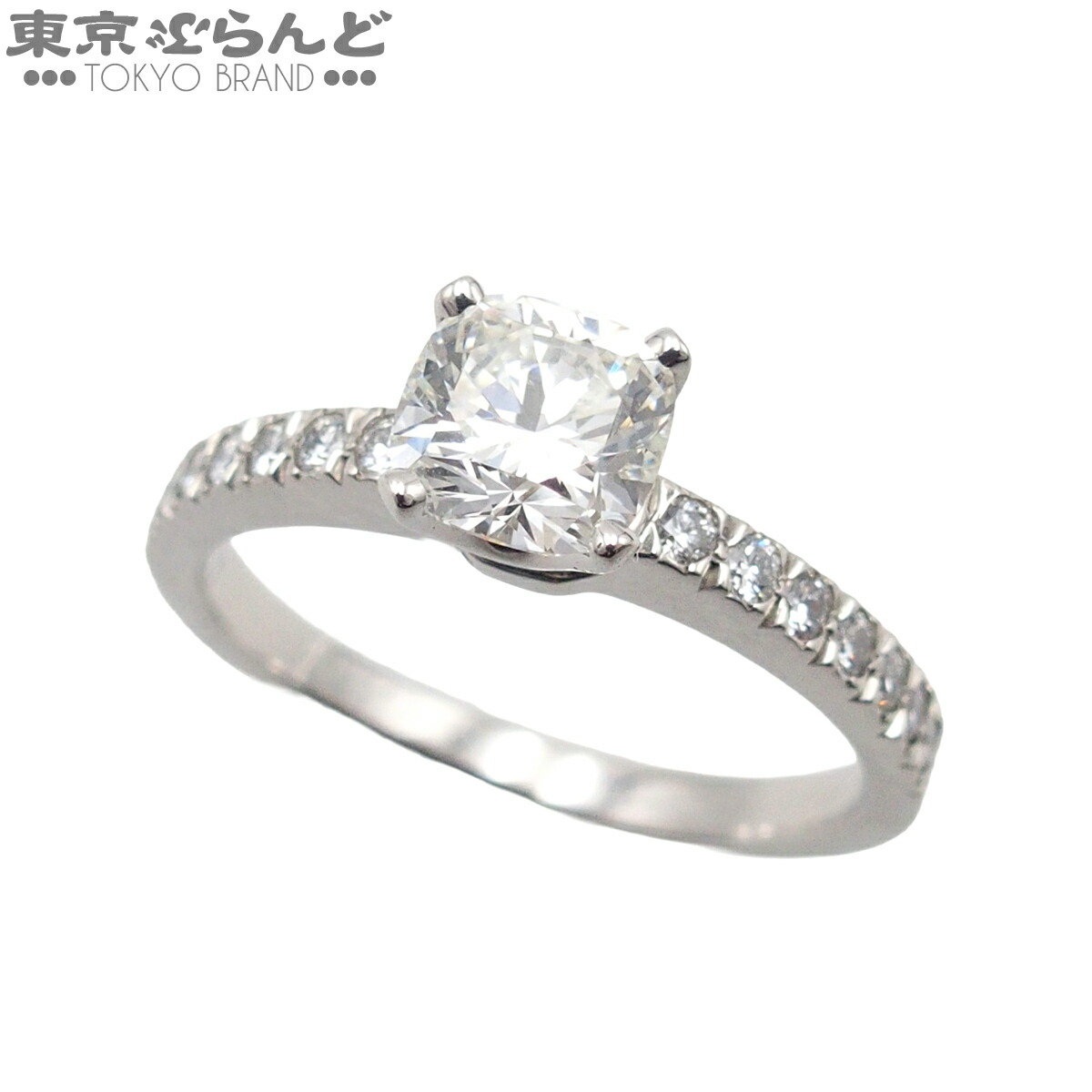 【5%クーポン♪4.14～4.27】【中古】【返品可】ティファニー TIFFANY&Co. ノヴォ レディース Pt950 ダイヤモンド ハーフエタニティ 9号相当 0.66ct I EX VG VG VVS2 リング・指輪 プラチナ 仕上済 [送料無料]【ポイント5倍●4.14～4.27】 101858964