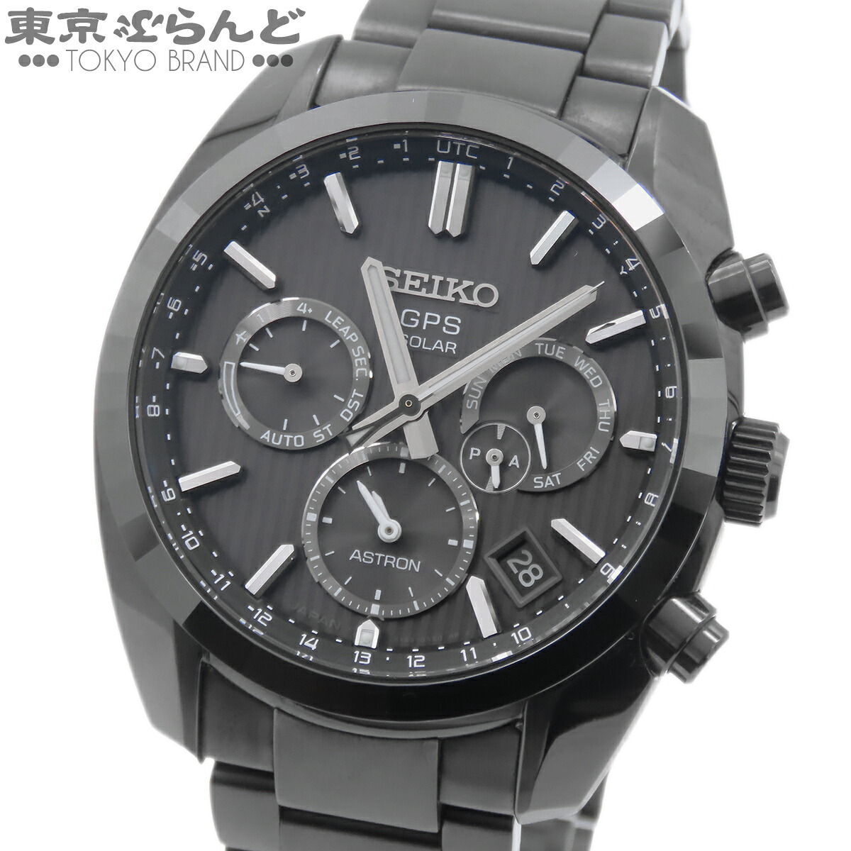 【中古】【返品可】【超オススメアイテム！Γ】セイコー SEIKO アストロン メンズ 腕時計 GPSソーラー SS セラミック 50周年記念 1500本限定 ブラック SBXC023 5X53-0AK0 [送料無料]【ポイント7倍●7.30～8.11】pdw 101859564｜東京ぶらんど