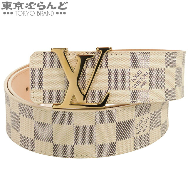美品　LOUIS VUITTON ダミエ M6057 ベルト 全長110cm 美品 LOUIS VUITTON ダミエ M6057 ベルト 全長110cm - メルカリ