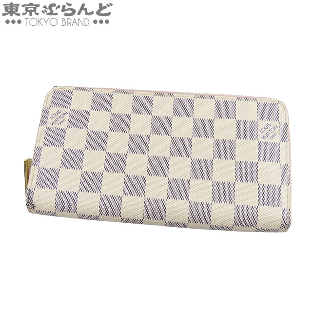 【美品】ヴィトン　長財布　ジッピー　N40480　アズール　ダミエ　ラウンド 楽天市場】美品 ルイ ヴィトン LOUIS VUITTON ラウンド ファスナー 長