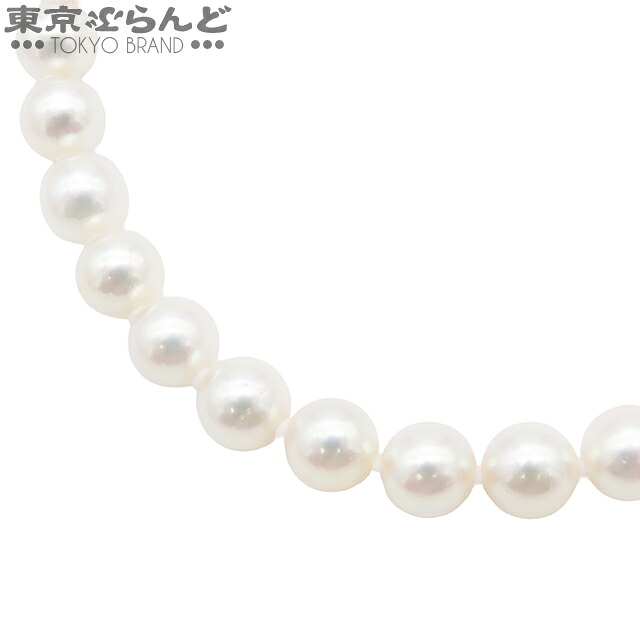 【鑑別書付】【中古】【返品可】あこや 真珠 ネックレス シルバー パール レディース[送料無料] 500483368