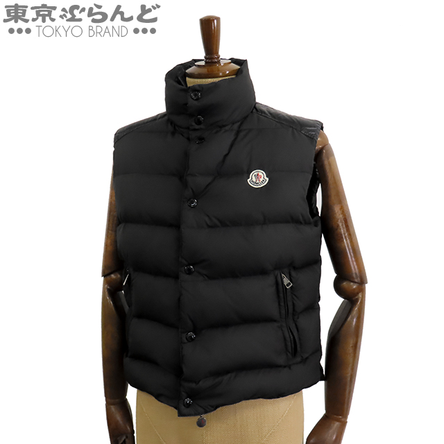 ネイビーシー MONCLER モンクレール ダウンベスト シェバル ブラック 0