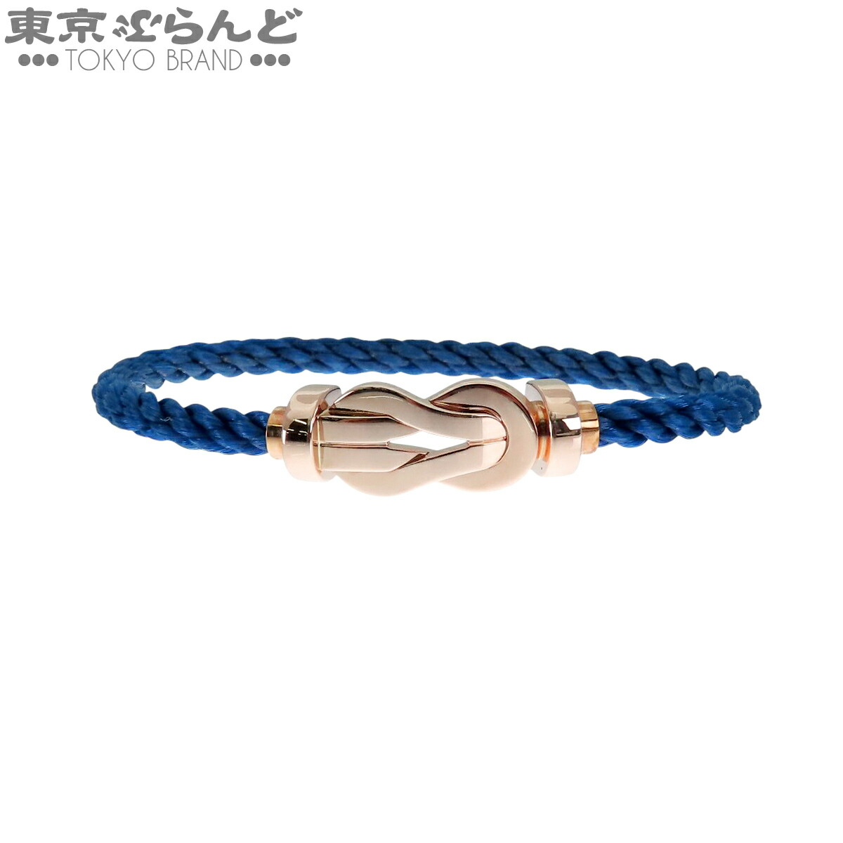 【5%クーポン♪4.4～4.11】【中古】【返品可】フレッド FRED シャンスアンフィニブレスレット ユニセックス K18PG SS LM ラージモデル ピンクゴールド #17 腕周り約17cm 0B0096-6B1061 仕上済 [送料無料]【ポイント5倍●4.4～4.11】 101833472