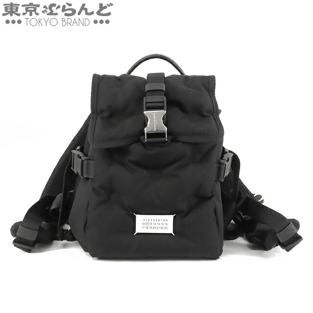 【5%引き換え証♪5.30～6.11 1:59】【中古】【返品可】メゾンマルジェラ MAISON MARGIELA 背嚢 ユニ一発やる ナイロン 瓦ゲットー 黒いこと [貨物輸送無料]【尖んがり5倍●5.30～6.11 1:59】 101835776