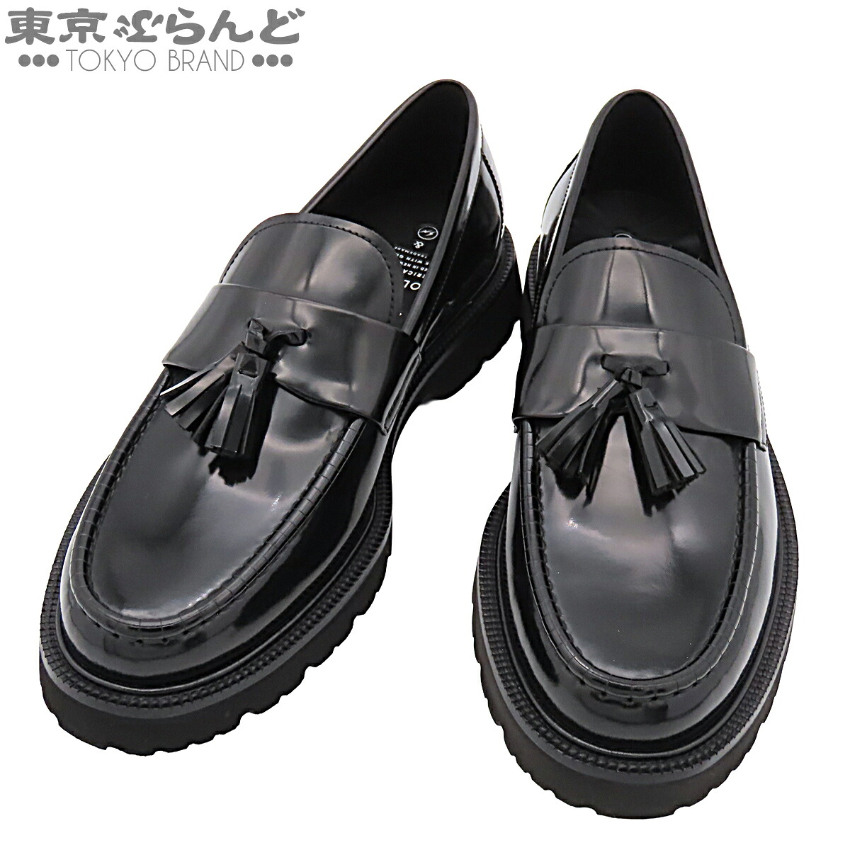 【5%引き換え証♪5.30～6.11 1:59】【中古】【返品可】電話を掛けるハーン アメリカンクラシックスタッセルローファー フラグメントコラボ メンズ なめし革 フレンズ\u0026身寄り 見本品 黒いこと C38639 26.5珊好いかげんに 未当て嵌める [貨物輸送無料]【尖んがり5倍●5.30～6.11 1:59】 101836176