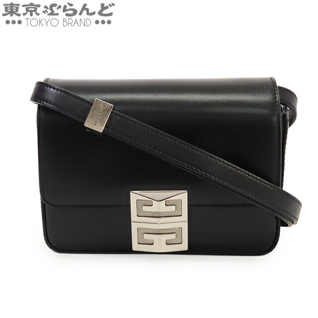 【中古】【返品可】ジバンシー Givenchy 4G クロスボディ バッグ スモール レディース カーフ ショルダーバッグ ブラック BB50HDB15S [送料無料] 101837676