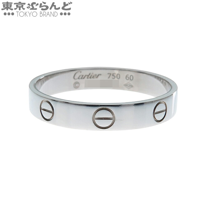 【中古】【返品可】カルティエ CARTIER 優しいこと輪っか メンズ K18WG 御芽出度 スモール青写真 Love 指環 白いことゴールド #60 19.5号好いかげんに 仕上済 [貨物輸送無料]【尖んがり10倍●5.30～6.11 1:59】 25XM 101809977