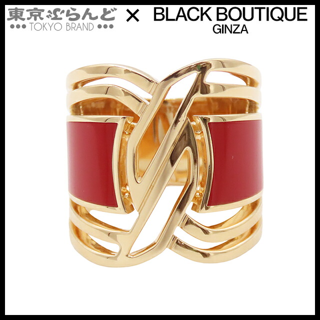 【5%クーポン♪4.4～4.11】【中古】【返品可】シャネル CHANEL ハイセラム ギャラリーコレクション リング イエローゴールド K18YG 12号相当 52 指輪 レディース 仕上済 [送料無料]【ポイント10倍●4.4～4.11】 101811678
