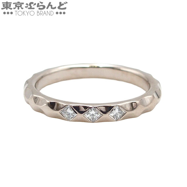 【5%クーポン♪4.14～4.27】【中古】【返品可】ルイヴィトン モノグラム・アンフィニ レディース K18WG ダイヤモンド 12号相当 52 リング・指輪 ホワイトゴールド 仕上済 [送料無料]【ポイント10倍●4.14～4.27】 101827679