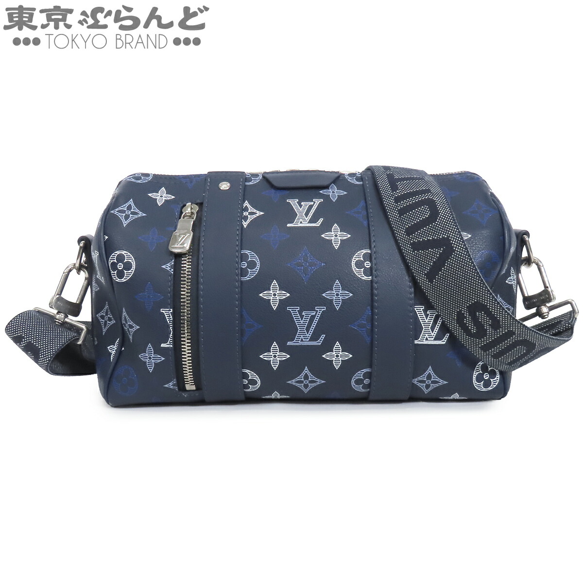 【中古】【返品可】ルイヴィトン LOUIS VUITTON シティ・キーポル メンズ ショルダーバッグ モノグラムシャドウ 米国海軍 M28617 [貨物輸送無料]【尖んがり5倍●5.30～6.11 1:59】 101872780