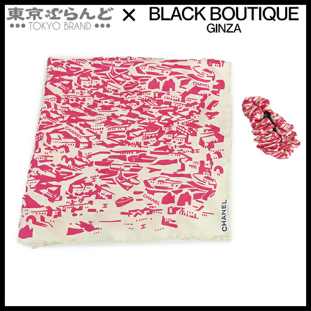 CHANEL シュシュ　スカーフ 新品未処理 楽天市場】【本物保証】 【京都屋質店】【CHANEL シャネル】シュシュ