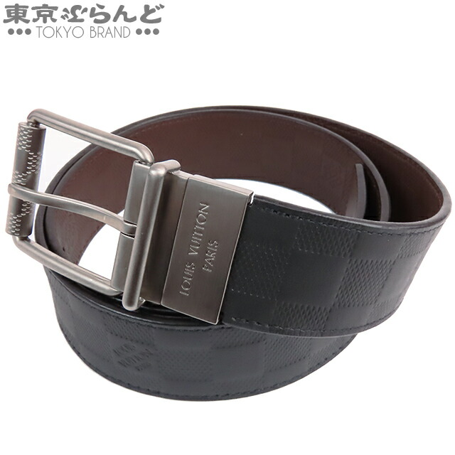 楽天市場】【新品】 ルイヴィトン ベルト メンズ ダミエ プリント