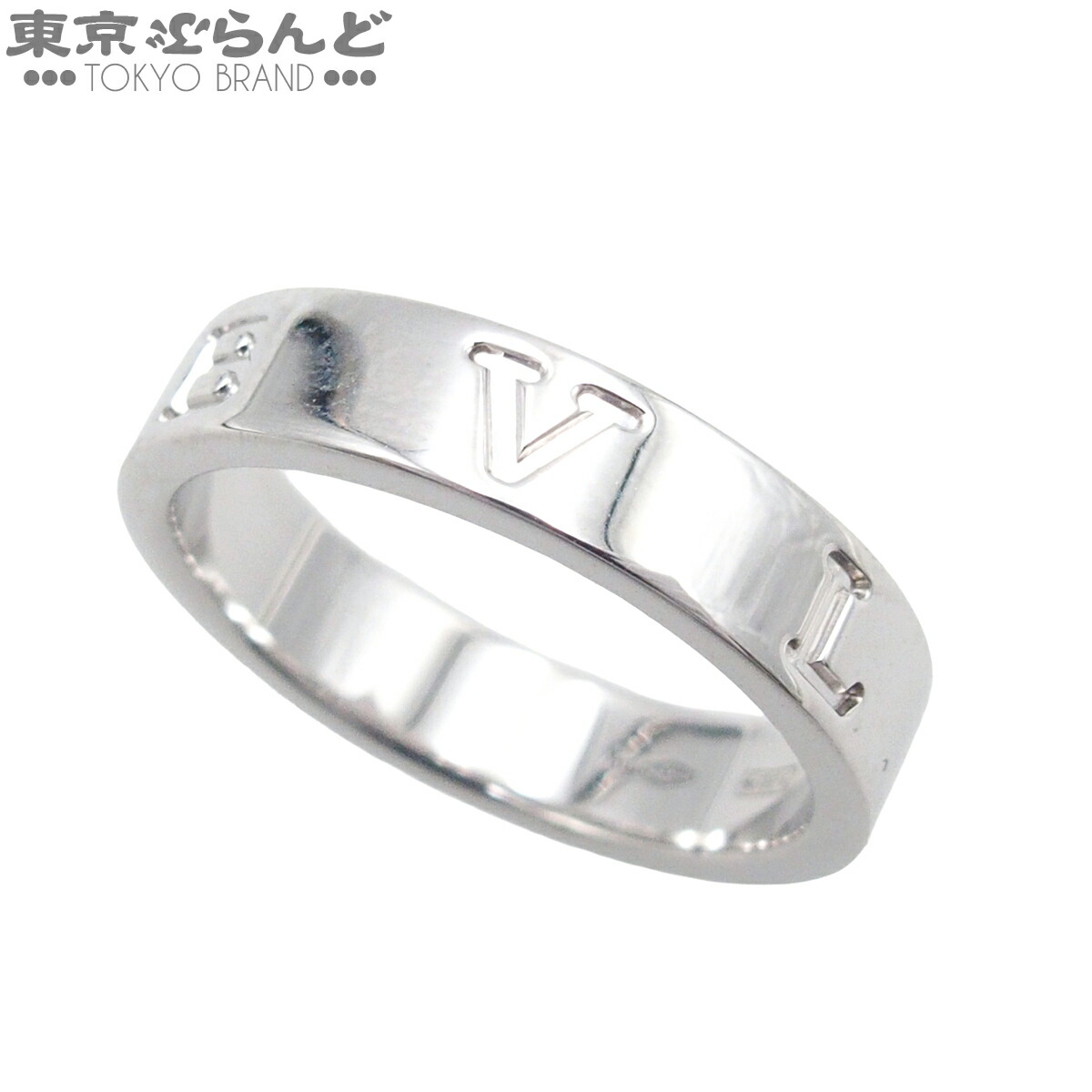 【中古】【返品可】ブルガリ BVLGARI B-zero1 レディース K18WG ビー・ゼロワン エッセンシャルバンド 5号相当 45 リング・指輪 ホワイトゴールド 仕上済 [送料無料]【ポイント5倍●7.16～7.27】 101858784｜東京ぶらんど