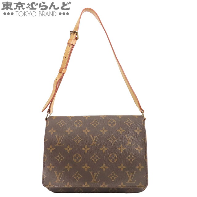 【5%クーポン♪4.4～4.11】【中古】【返品可】ルイヴィトン ミュゼットタンゴ ショート レディース ショルダーバッグ モノグラムキャンバス ブラウン M51257 [送料無料]【ポイント5倍●4.4～4.11】 101837685 49,500円