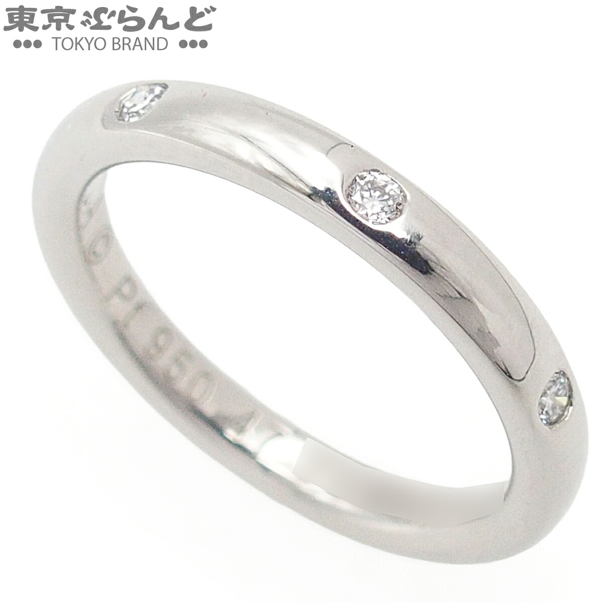 【中古】【返品可】ヴァンクリーフ＆アーペル Van Cleef \u0026 Arpels タンドルモン はやりっ児 マリッジリング レディース 金剛石 Pt950 3PD 7号好いかげんに プラチナ VCARO9Y600 仕上済 [貨物輸送無料]【尖んがり5倍●5.30～6.11 1:59】 101858786