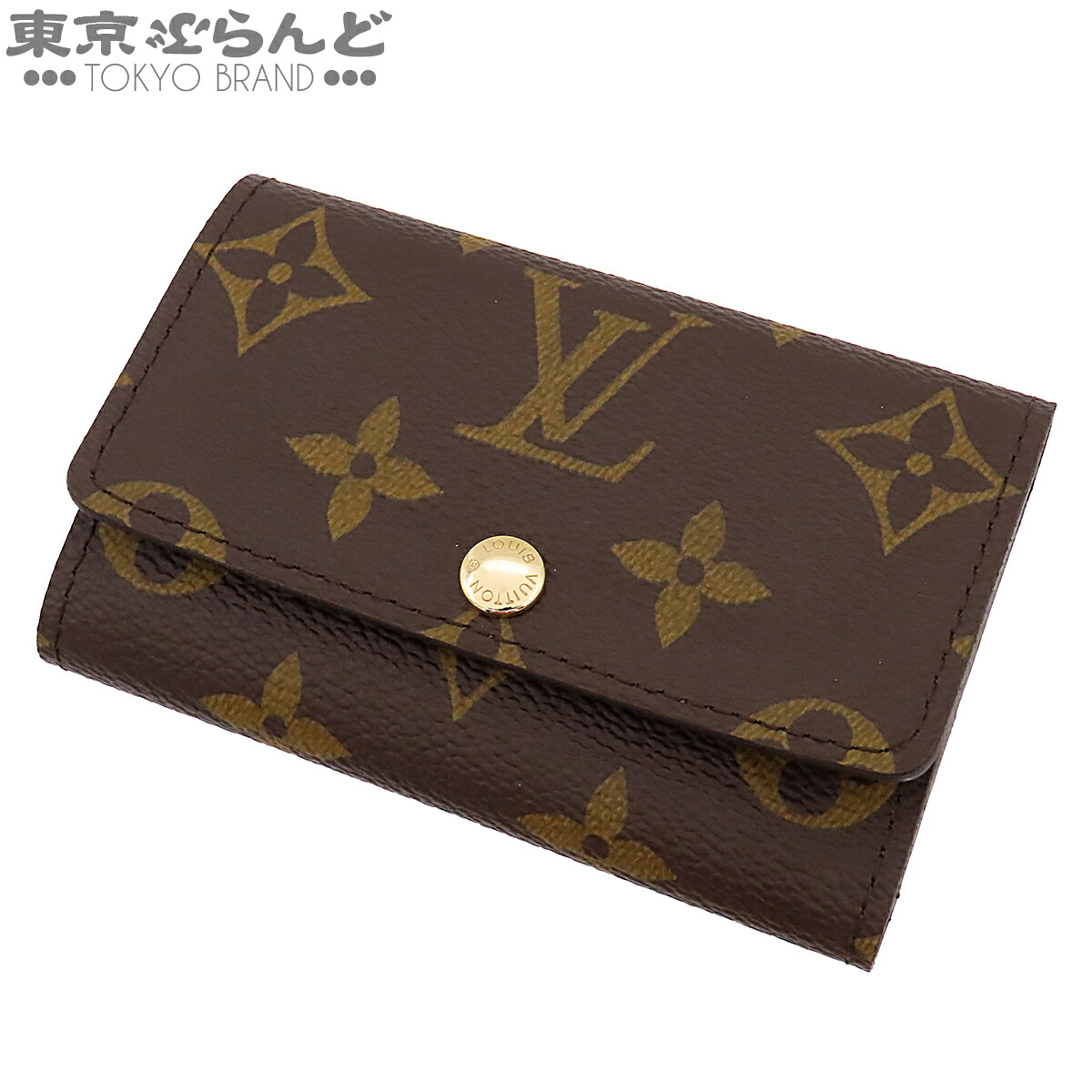 【中古】【返品可】ルイヴィトン LOUIS VUITTON ミュルティクレ 6 ユニセックス モノグラムキャンバス 6連キーケース ブラウン ゴールド金具 M62630 [送料無料]【ポイント15倍●7.16～7.27】 101866390｜東京ぶらんど