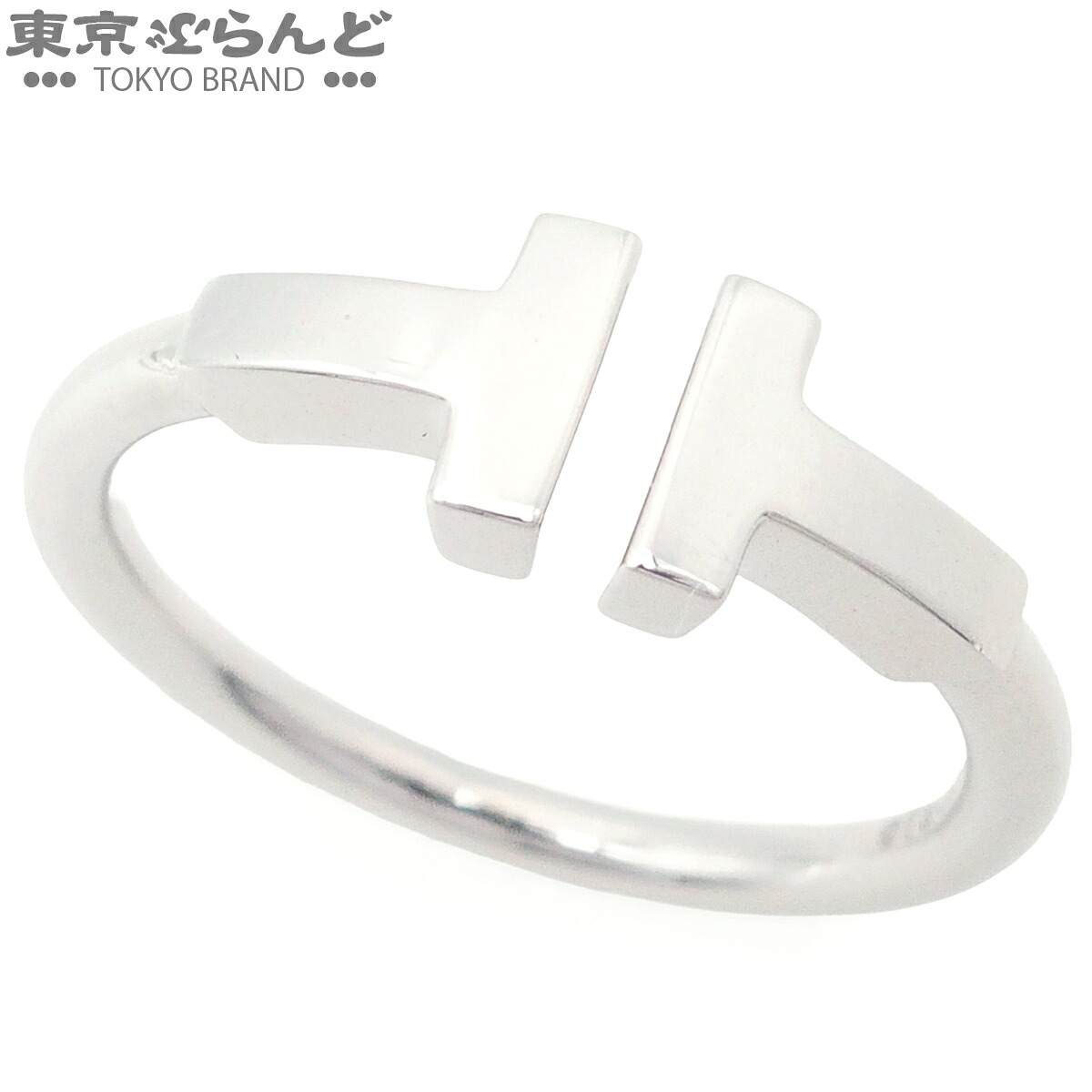 【中古】【返品可】ティファニー TIFFANY&Co. Tワイヤー リング ユニセックス K18WG 11号相当 指輪 ホワイトゴールド [送料無料] 101883491｜東京ぶらんど