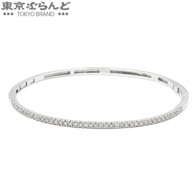 【ソーティング付】【5%クーポン♪4.14～4.27】【中古】【返品可】ダイヤモンド ブレスレット レディース K18WG ダイヤモンド 42P 0.63ct ホワイトゴールド [送料無料]【ポイント5倍●4.14～4.27】 101820392