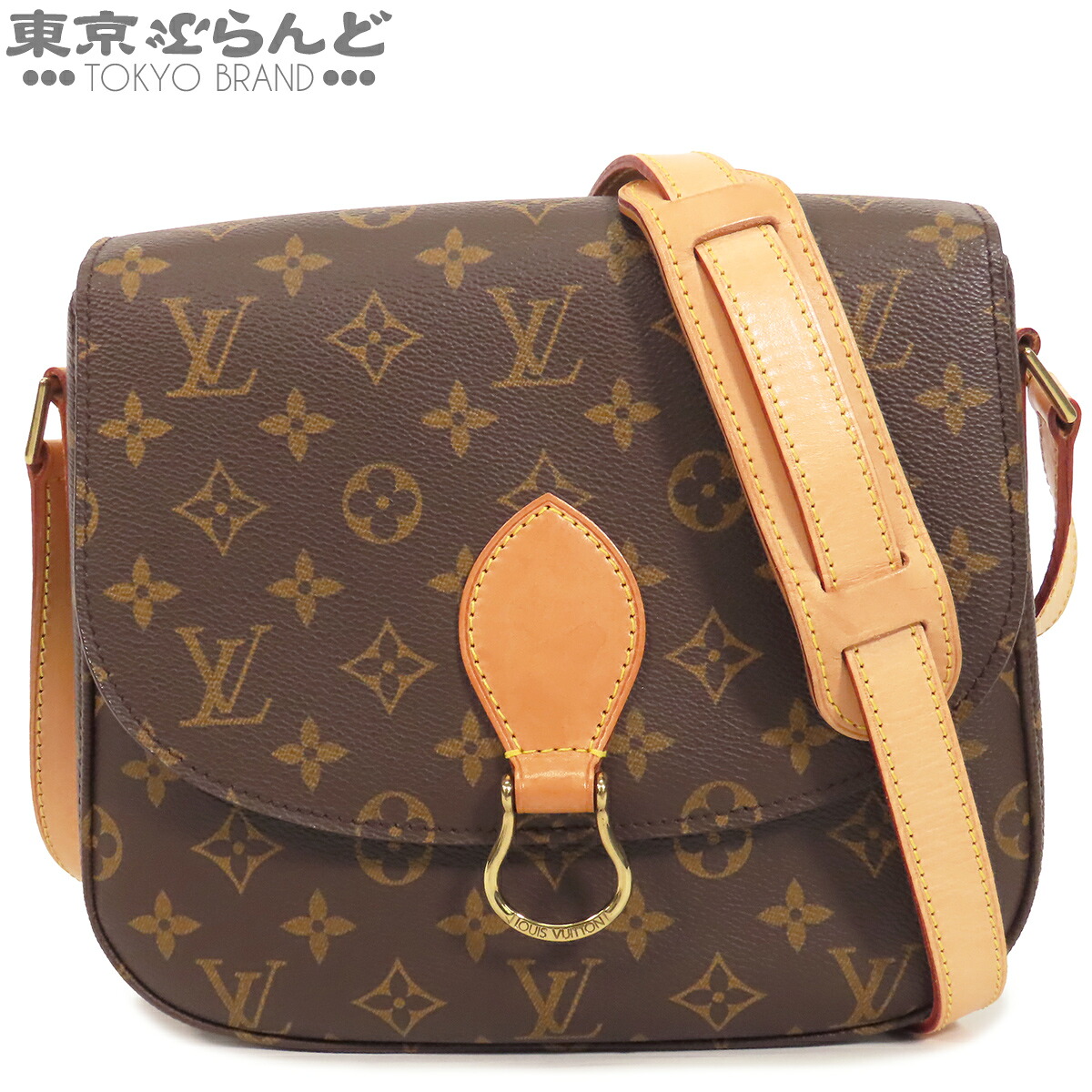 【中古】【返品可】ルイヴィトン LOUIS VUITTON サンクルー GM レディース ショルダーバッグ モノグラムキャンバス ブラウン M51242 [送料無料] 101878892｜東京ぶらんど