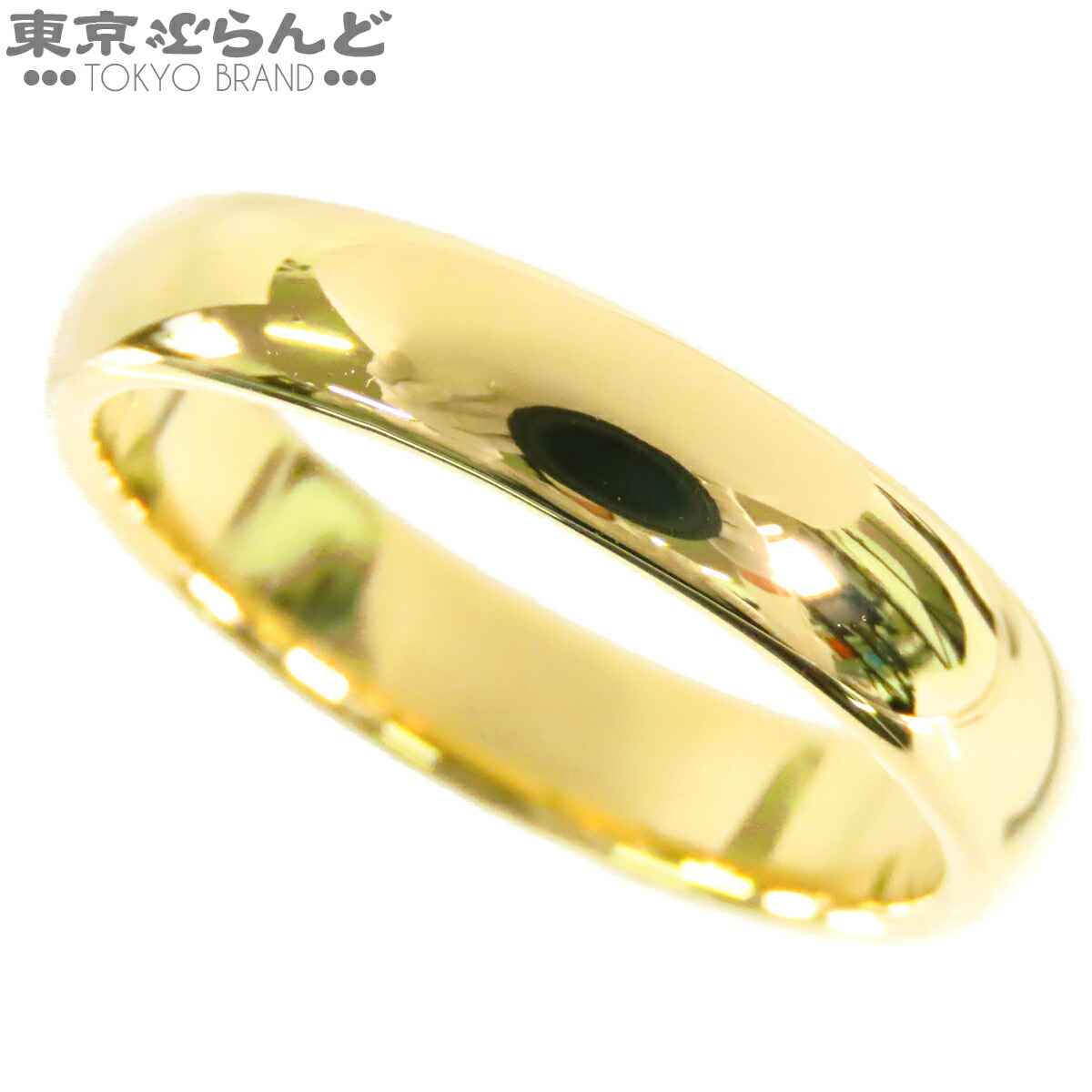 【5%クーポン♪4.6 20時～4.11】【中古】【返品可】ティファニー TIFFANY&Co. フォーエバー バンドリング メンズ K18YG 18号相当 指輪 イエローゴールド 仕上済 [送料無料]【ポイント5倍●4.6 20時～4.11】 101860195 110,000円