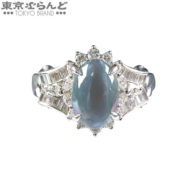 【ソーティング付】【5%クーポン♪4.14～4.27】【中古】【返品可】ノーブランド クリソベリル アレキサンドライトキャツアイ リング プラチナ Pt900 ダイヤモンド 11.5号相当 2.73ct D0.58ct 指輪 レディース[送料無料]【ポイント10倍●4.14～4.27】 103018895
