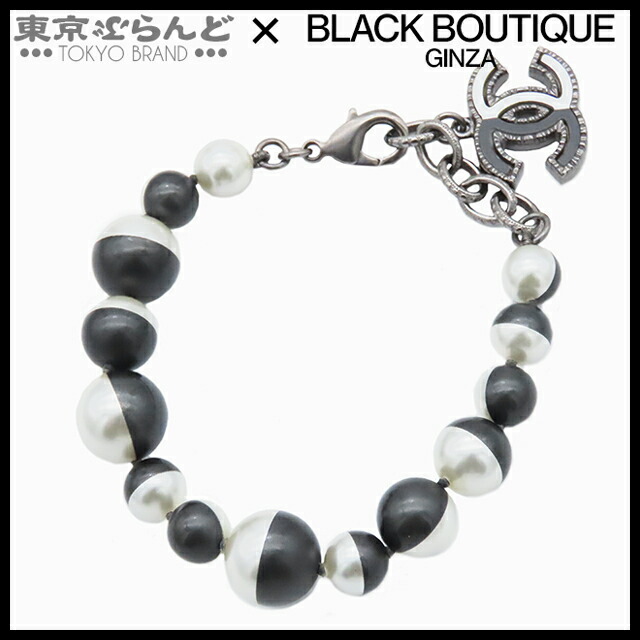 CHANEL ブラックパール　ブレスレット 14ブラックパールブレスレットシャネル｜Yahoo!フリマ（旧PayPay