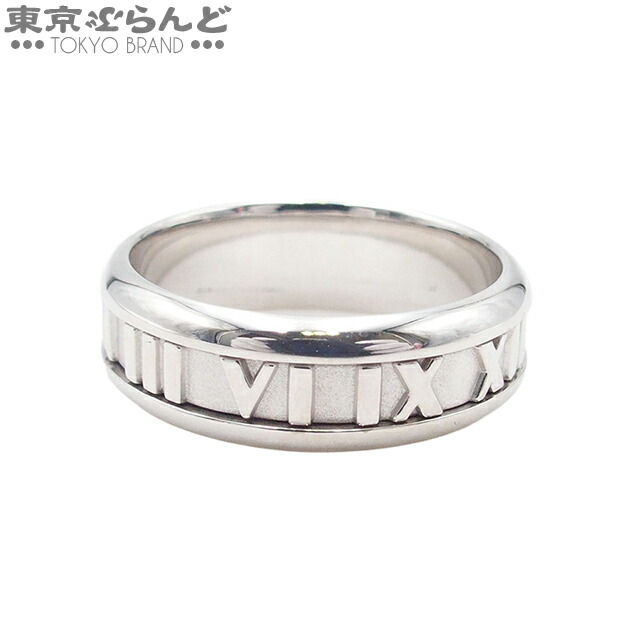 【極美品】ティファニー　アトラスカーブドリング　20号　メンズ/レディース 楽天市場】ティファニー 指輪 メンズ アトラス リング 20号 イエロー