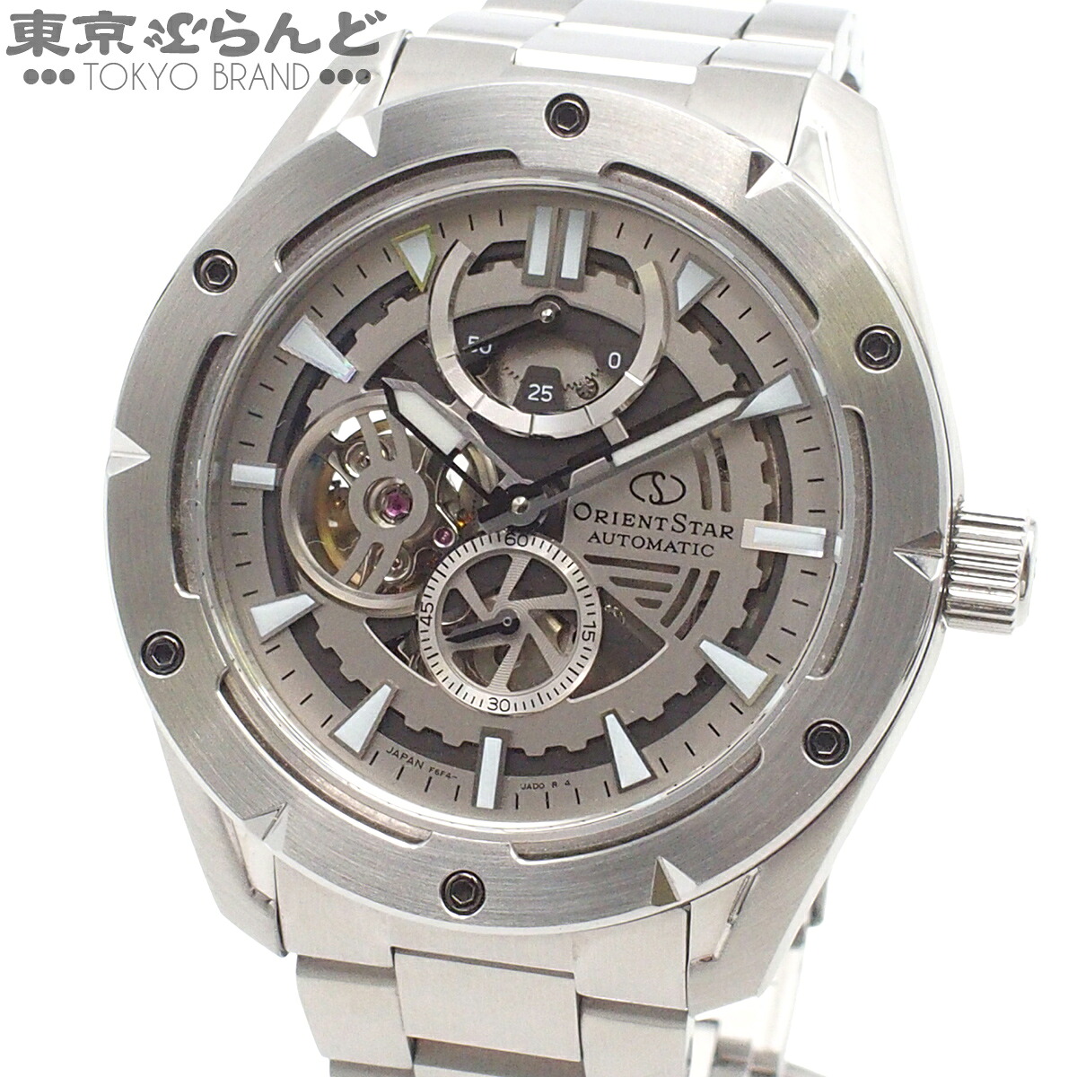 【中古】【返品可】オリエントスター ORIENT STAR アバンギャルド スケルトン メンズ 腕時計 自動巻 SS 箱・保証書付き シルバー RK-AV0A02S [送料無料]【ポイント10倍●7.16～7.27】 101857799｜東京ぶらんど