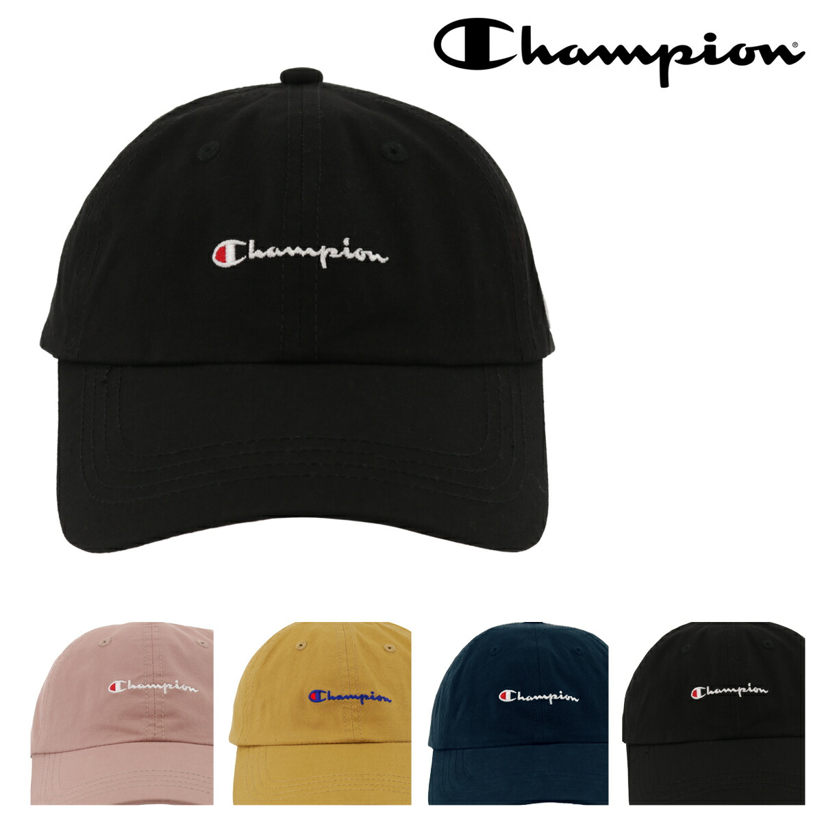 楽天市場 チャンピオン キャップ メンズ レディース 381 0047 Champion 帽子 ローキャップ Po5 即日発送 Bef 東京デリカオンライン楽天市場店