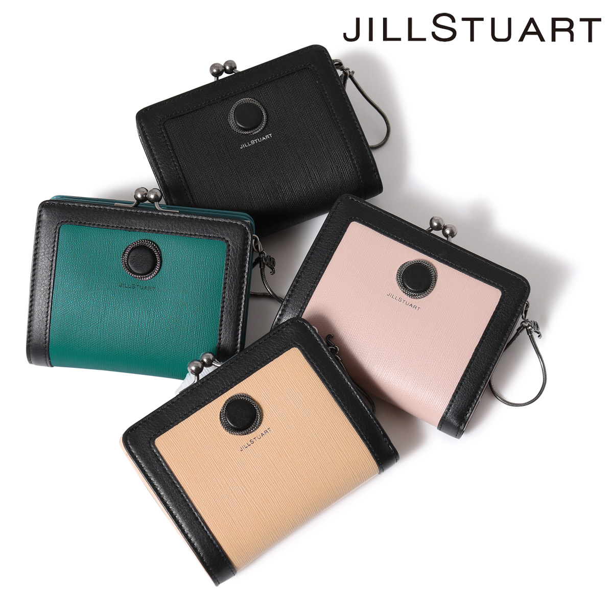 【楽天市場】ジルスチュアート 二つ折り財布 がま口 本革 ノスタルジア レディースJSLW0FS2 │ JILLSTUART 折りたたみ 折り