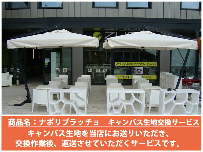 【帆布出どころ張替えお持て成し】イタリア共和国Scolaro社/ナポリブラッチョ※帆布出どころ（象牙色）ＦＲＧ・Dralon社製のアクリル樹脂出どころ（※往復貨物輸送は取り引き先厄介なものとなります。）