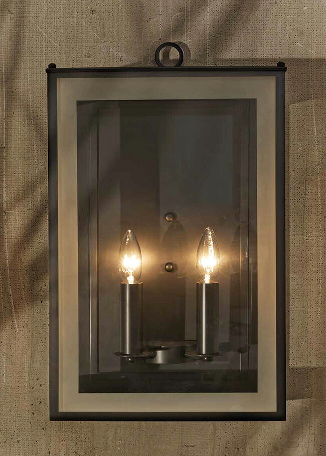 【格好のいいな御膳上等露天ともし火】TC E63L LARGE RECTANGULAR EXTERIOR SCONCE（TIVERTON COLLECTION)【亜米利加のともし火ブランド名 CL STERLING \u0026 SON JAPAN（シーエルスターリングアンドサン）定まり売りわたす代わりになる店】