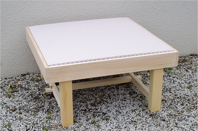 ガーデン畳 デッキ（幅900&times;奥行900&times;高さ450mm）【洗える畳デッキ ガーデン畳デッキ 屋内屋外兼用置き畳デッキ 天然木ヒバ材 耐候性屋外用畳 ウッドデッキのように熱くならない畳デッキ】｜東京ガーデニングスタイル