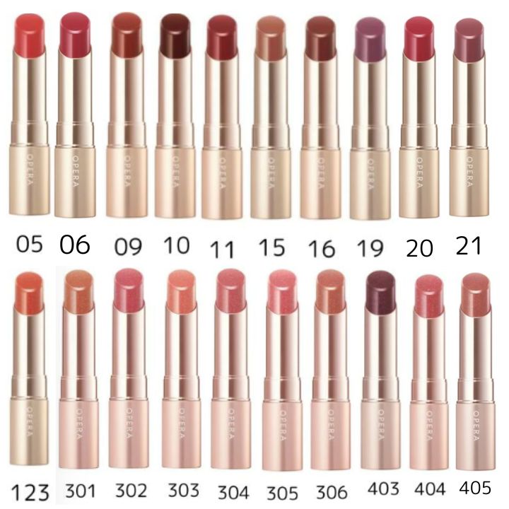 ★コスメ　【未開封品】オペラR　リップティント　5点　ティントオイルルージュ　イミュ 8E1N OPERA - 新品 未開封オペラ リップティント 05 ティントオイル