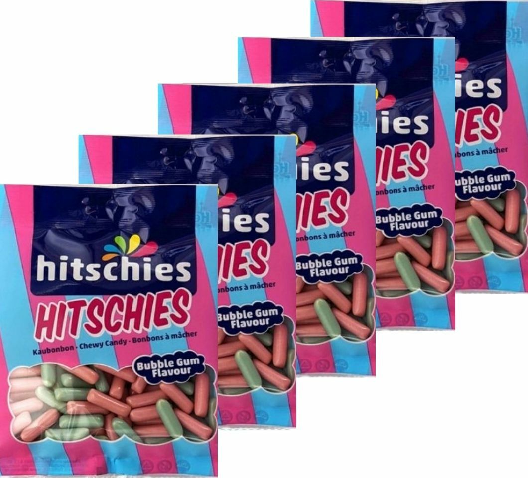 5個セット バブルガム Hitschies 送料無料 ヒッチーズ チューイングキャンディ