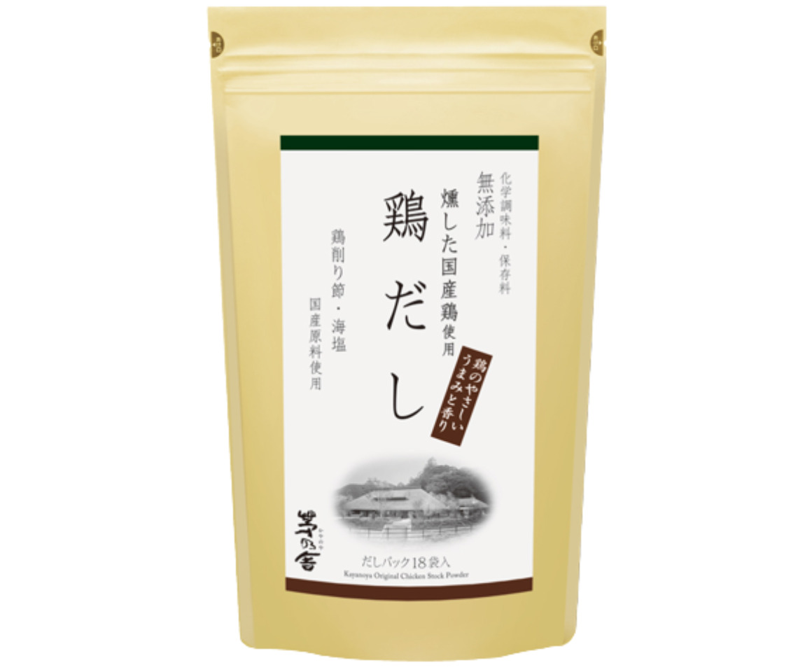 かやのだし 久原本家 茅乃舎だし 鶏だし 8g 18袋入 手土産 お供え物 和風だし だしパック 焼あご うるめいわし かつお節 真昆布 国産原料 無添加 86 Off