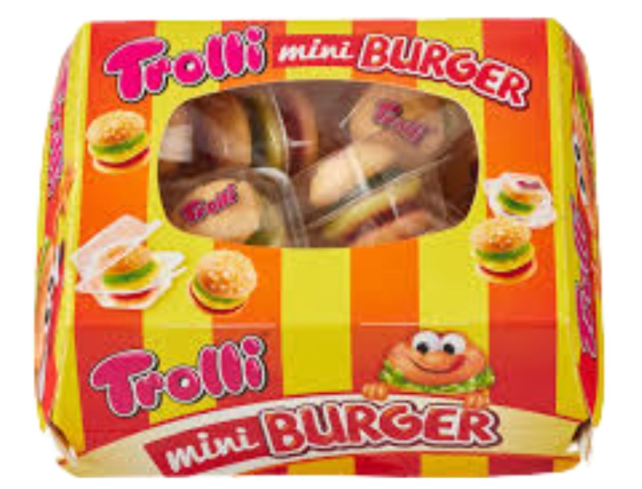 Trolli トローリ ハンバーガーグミ お菓子 プレゼント ハロウィン バーガーグミ グミバーガー ミニバーガーグミ 決算特価商品 Trolli トローリ ハンバーガーグミ お菓子 プレゼント ハロウィン バーガーグミ グミバーガー ミニバーガーグミ 決算特価商品