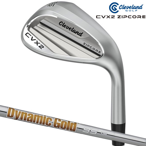 クリーブランドゴルフ(Cleveland Golf) ウエッジ CVX2 ZIPCORE DG95 スチール写真立て坑 メンズ 右利き