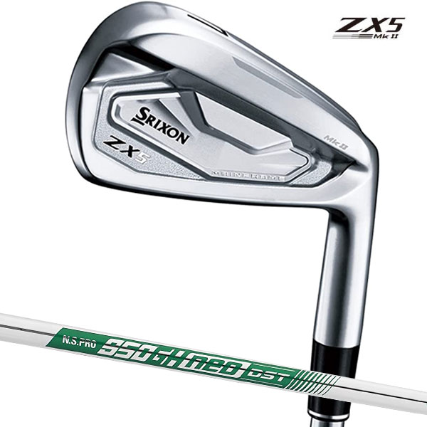 スリクソン ZX5 MkII アイアンセット N.S.PRO 950GH neo DST スチールシャフト ６本(#5~#9,PW ) セット Ｓ  右利き SRIXON 日本正規品 | 東京ゴルフ