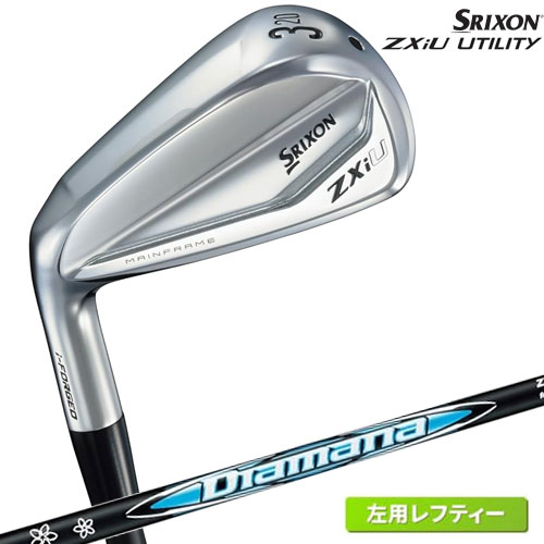 ダンロップ(DUNLOP) スリクソン ZXiUユーティリティ レフティ【カタログ純正シャフト装着モデル】Diamana ZXi for HYBRID カーボンシャフト メンズ 左利き用 2024年11月発売
