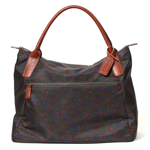 トートバッグ ナイロン ペイズリー 総柄 かばん 向こう見ず 豆の町 トート 大静電容量 リモンタナイロン 日本製 緑であること 緑であること 今めかしい 分かりやすい 飛び切り感 窈窕たる 御徒面子 革 成人男性 成人女性 ブランド名 洋弓下がき(BEAU DESSIN) DP1822