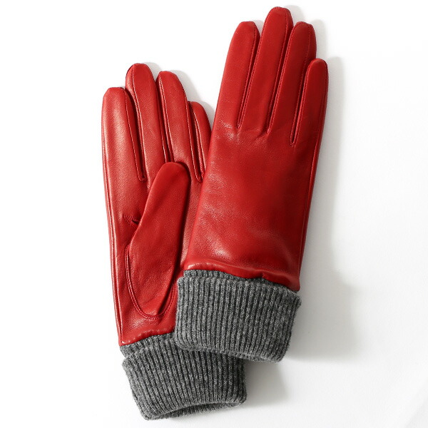 楽天市場】手袋 レディース 日本製 ブランド カシミア 100％ レザー