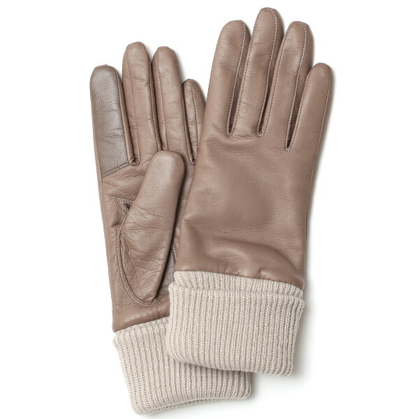楽天市場】KURODA(クロダ) 革手袋 レディース カシミヤ裏地 ベージュ