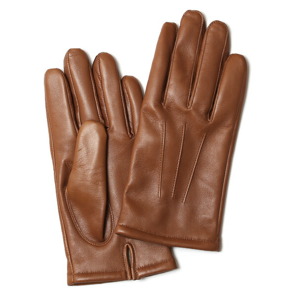 楽天市場】手袋 メンズ 本革 スマホ対応 カシミヤ裏地 ブラウン 茶