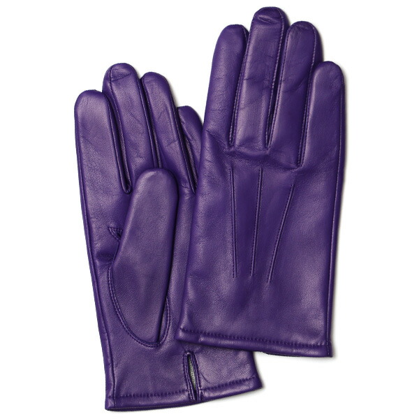 楽天市場】手袋 メンズ カシミヤ裏地 イタリア製仔羊革 国産 ブルー